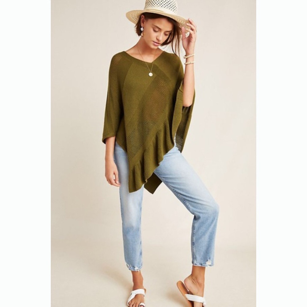 NWT Anthropologie Poncho